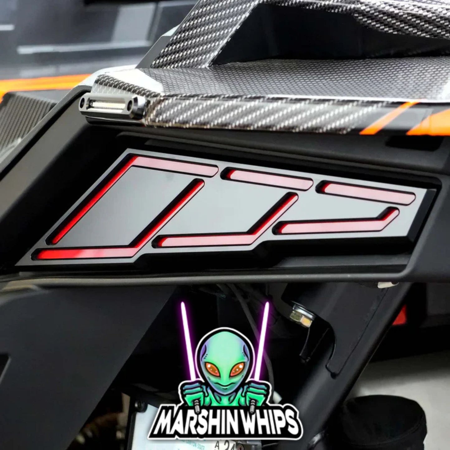 Marshin Whips Billet LED Tail Light